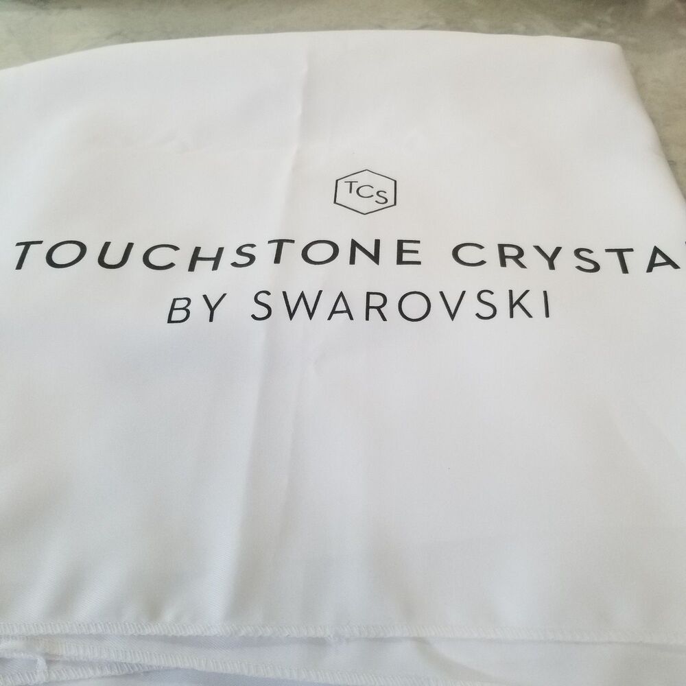 Touchstone Crystal by Swarovski table cover 4' x 8'